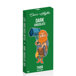 Thor dark chocolate bar 80g
