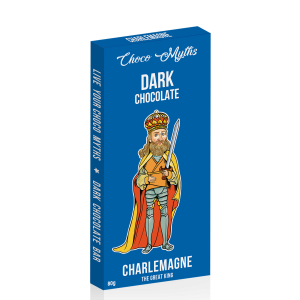 Charlemagne dark chocolate bar 80g