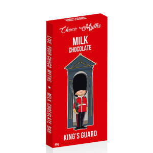 King's Guard milk chocolate bar 80g