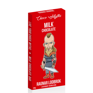 Ragnar Lodbrok milk chocolate bar 80g