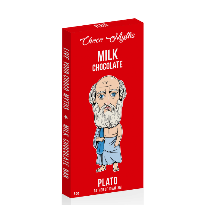 Plato milk chocolate bar 80g