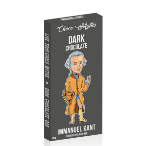 Immanuel Kant dark chocolate bar 80g