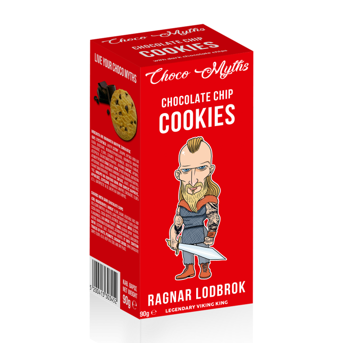 Ragnar Lodbrok chocolate chip cookies 90g