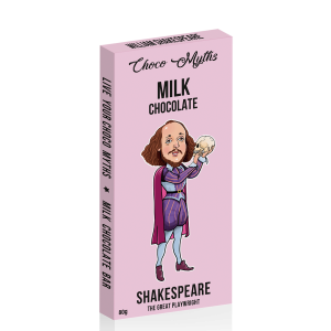 Shakespeare milk chocolate bar 80g