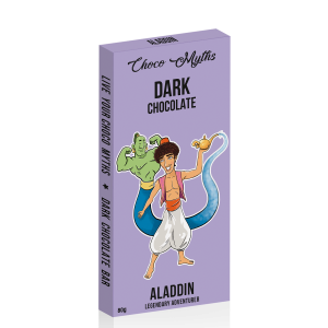 Aladdin dark chocolate bar 80g