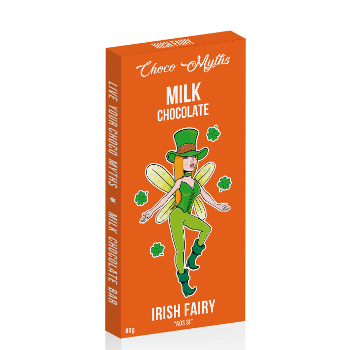 Irish Fairy milk chocolate bar 80g