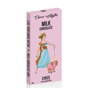 Circe milk chocolate bar 80g