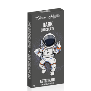 Astronaut dark chocolate bar 80g