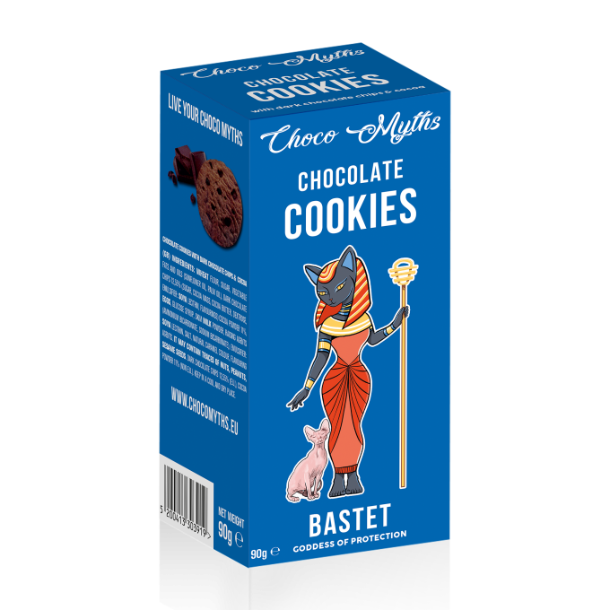 Bastet chocolate cookies 90g