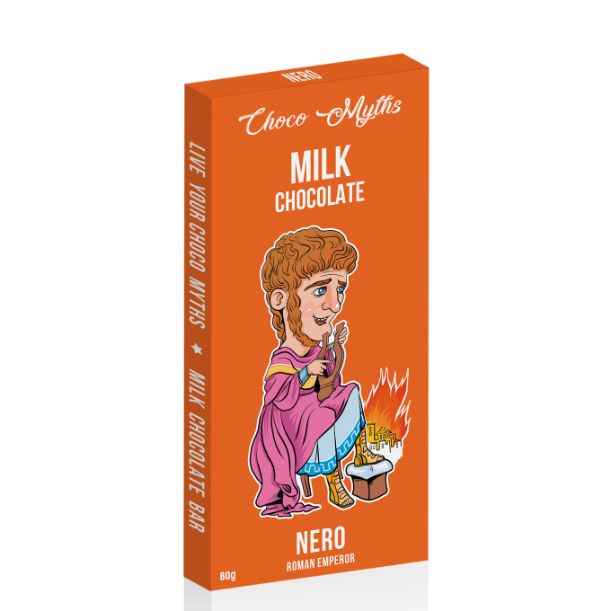 Nero milk chocolate bar 80g