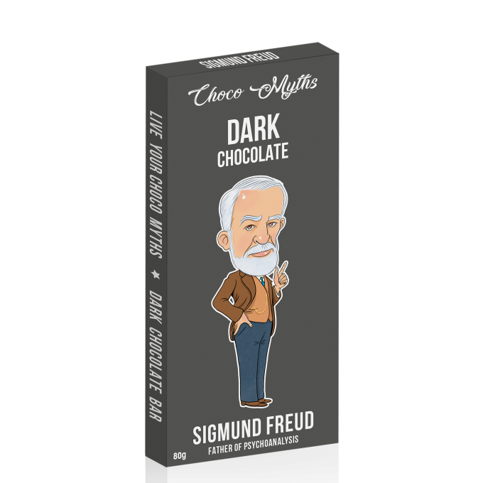 Sigmund Freud dark chocolate bar 80g