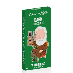 Victor Hugo dark chocolate bar 80g